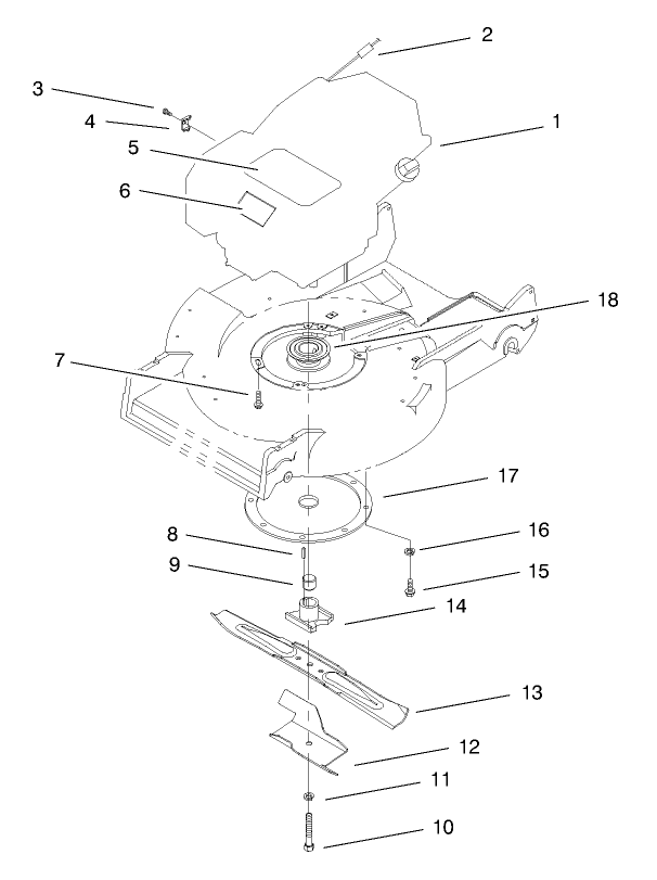 Engine and Blade Assembly
