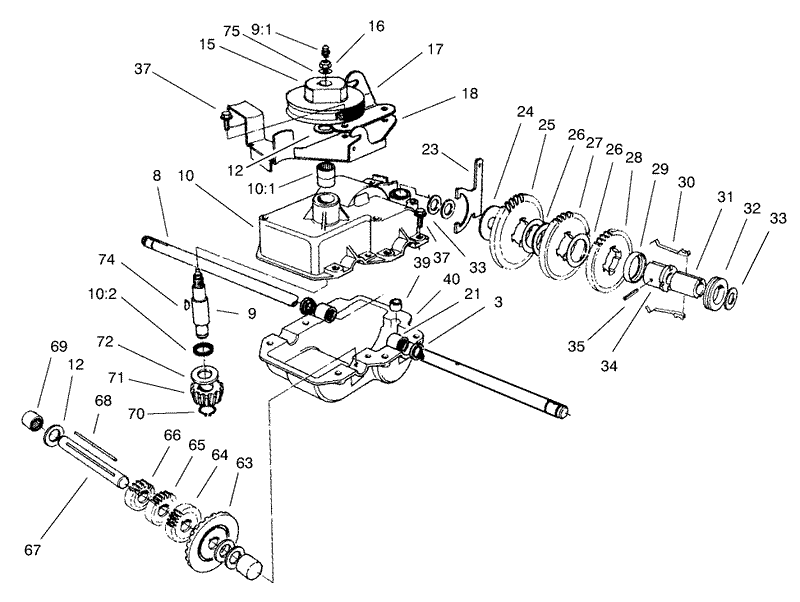 Gear Case Assembly