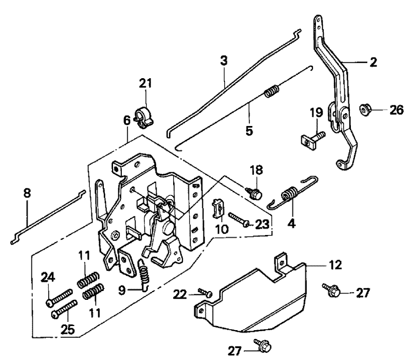 Control Assembly Honda GXV160K1 A12