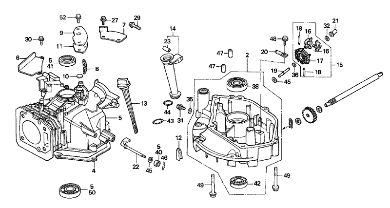 Cylinder Barrel Assembly Honda GXV160K1 A12