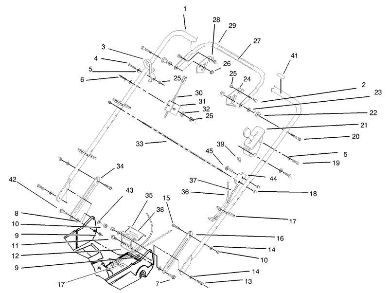 Handle and Control Assembly