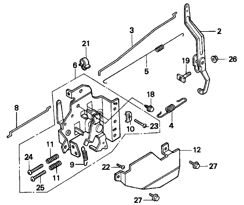 Control Assembly Honda GXV160K1 A1