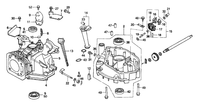 Cylinder Barrel Assembly Honda GXV160K1 A1