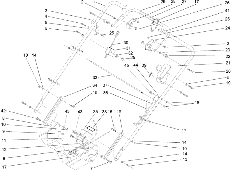 Handle and Control Assembly