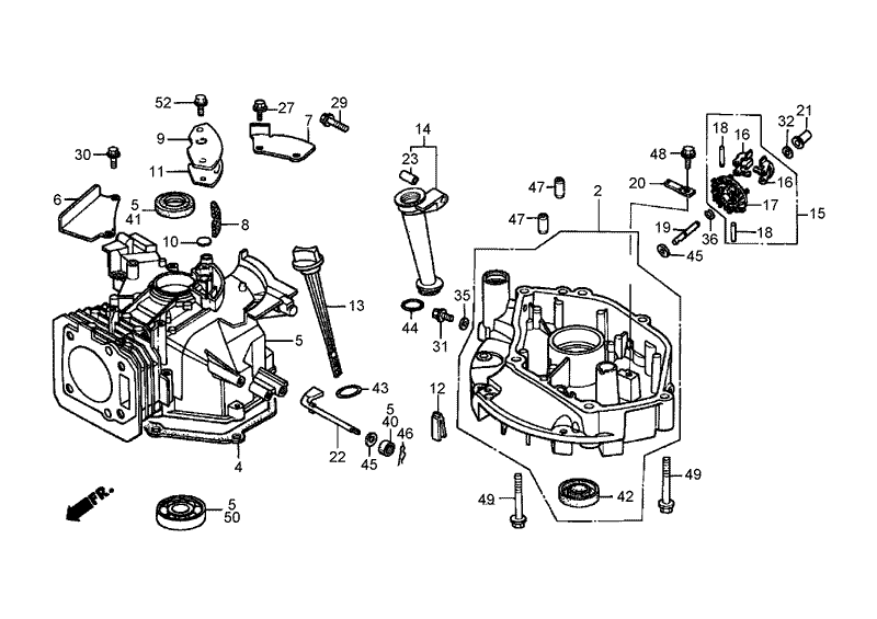 Cylinder Barrel Assembly Honda GXV160K1 A1T
