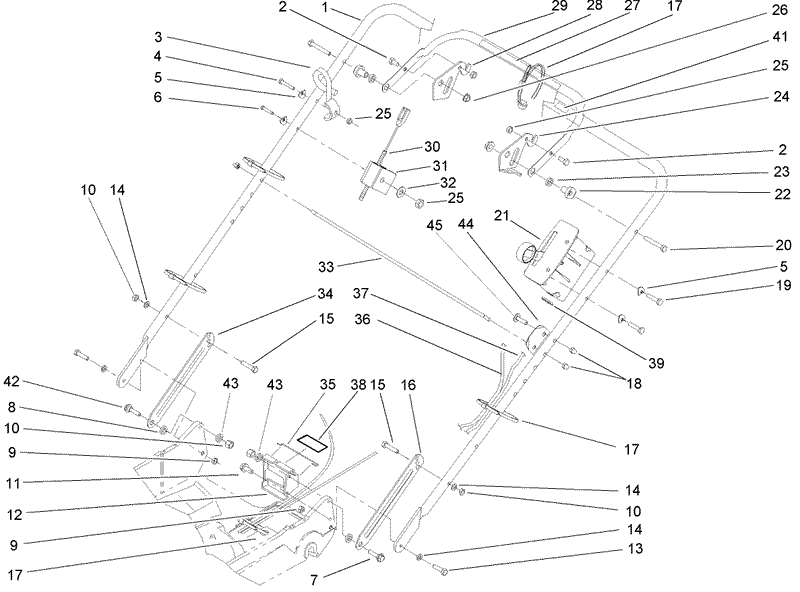 Handle and Control Assembly