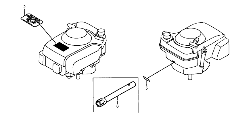 Label Assembly Honda GXV160K1 A1T