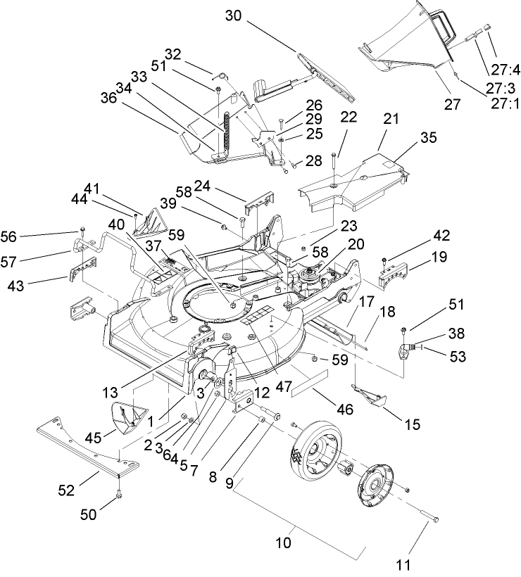 Housing and Discharge Assembly