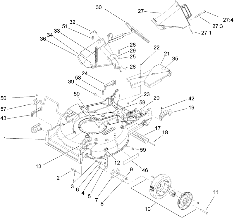 Housing and Discharge Assembly