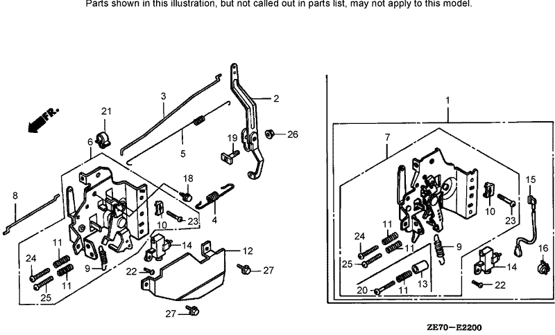 Control Assembly Honda GXV160K1 N1AH