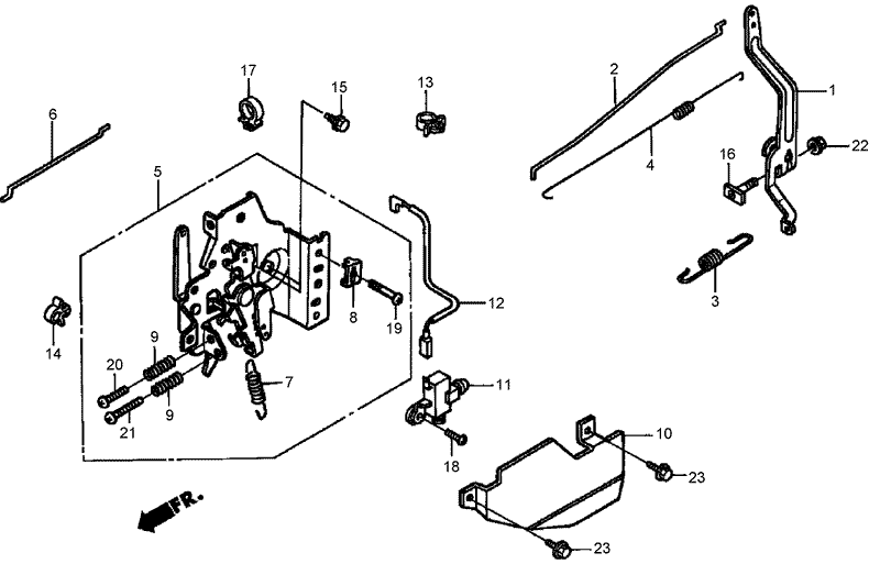 Control Assembly Honda GXV160A1 T1AH
