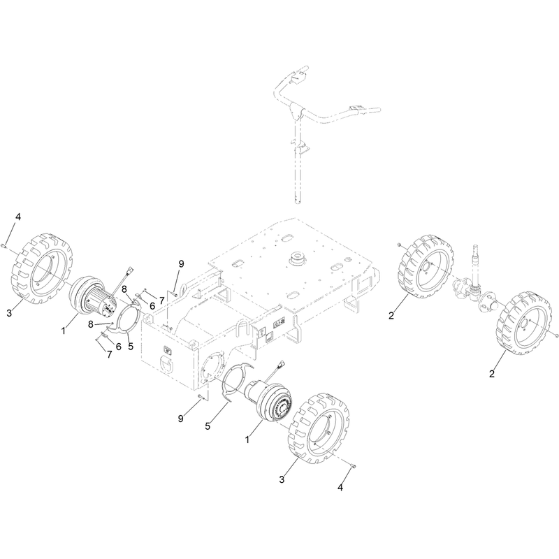 Drivetrain and Wheel Assembly