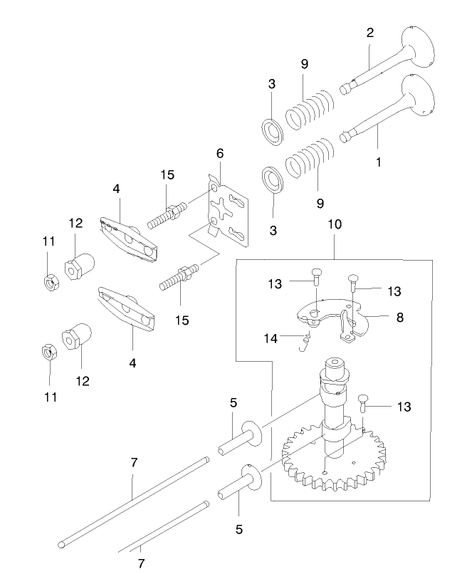 Valvecamshaft