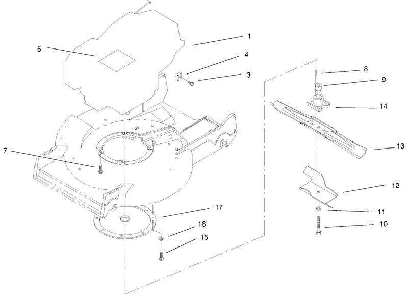 Engine and Blade Assembly
