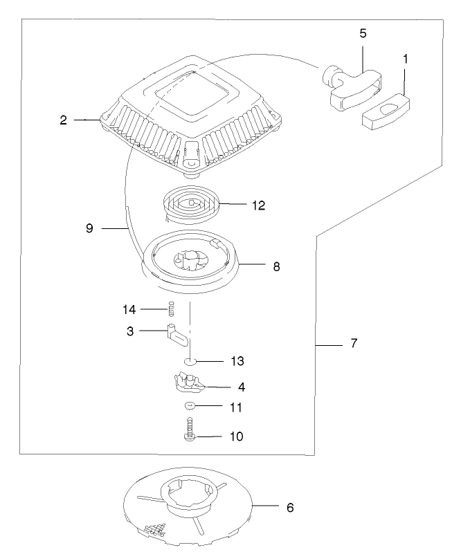 Recoil Starter Assembly