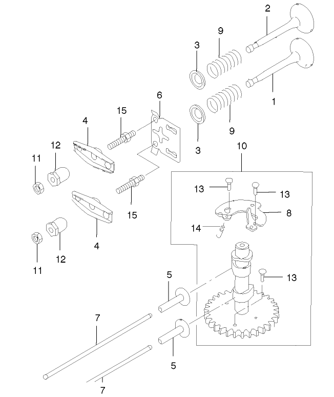 Valvescamshaft Assembly