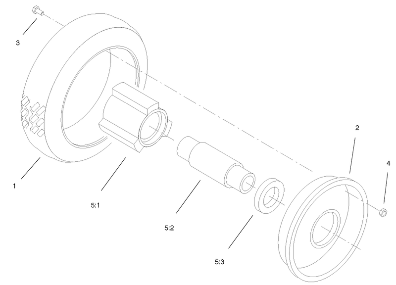 Wheel and Tire Assembly No 53 7720