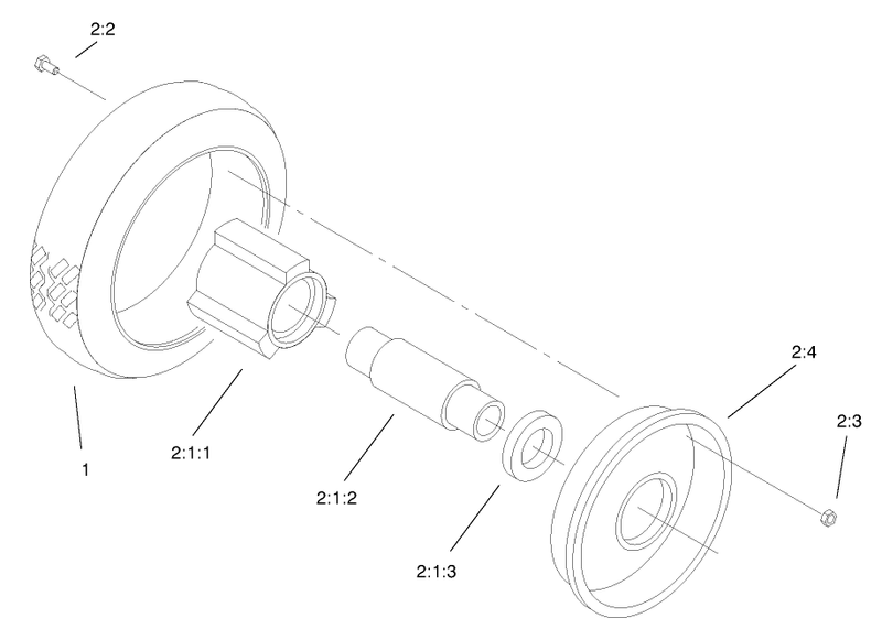 Front Wheel and Tire Assembly