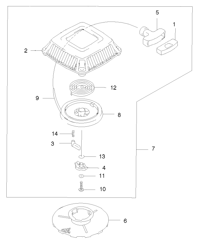 Recoil Starter Assembly