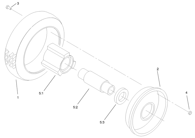 Front Wheel And Tire Assembly