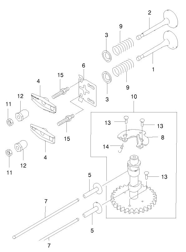 Valvecamshaft