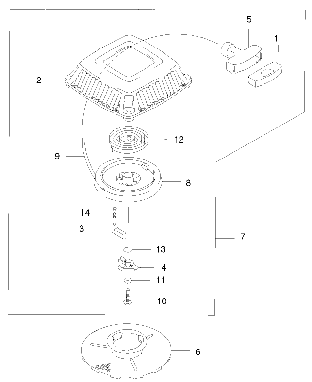 Recoil Starter Assembly