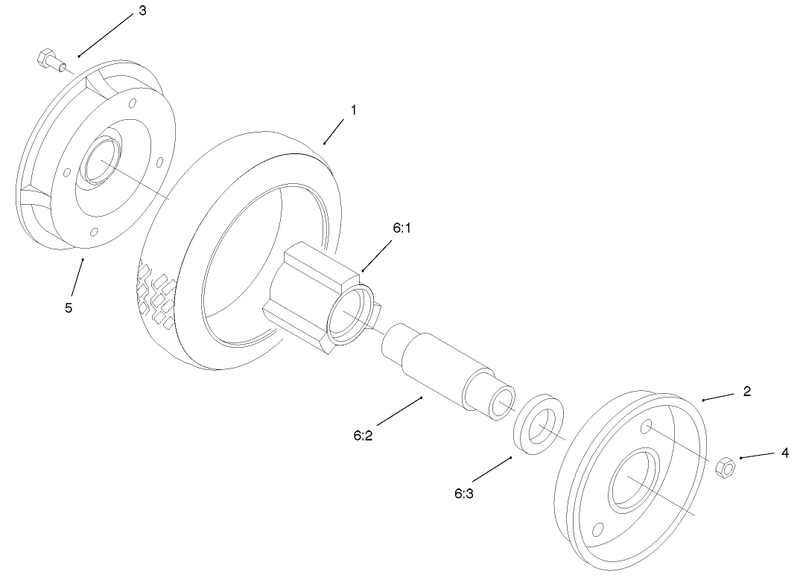 Rear Wheel And Tire Assembly No 74 1720