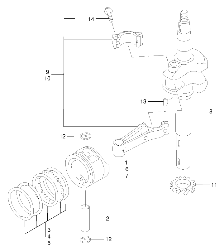 PistonCrankshaft Assembly