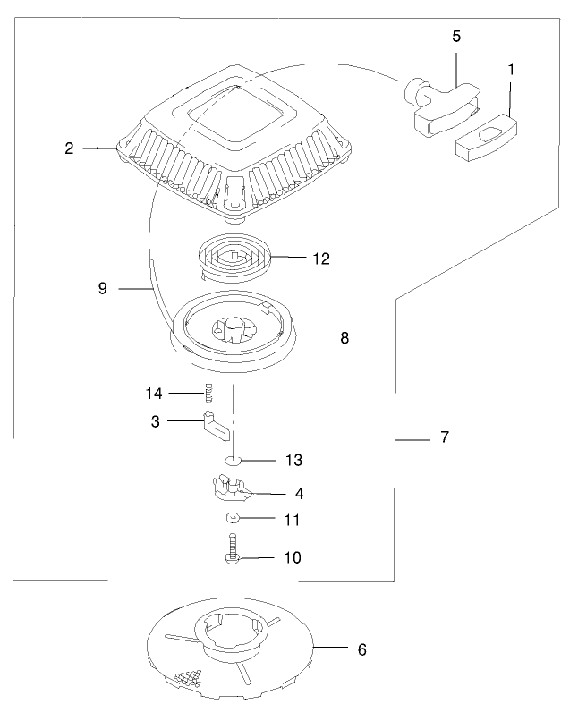 Recoil Starter Assembly