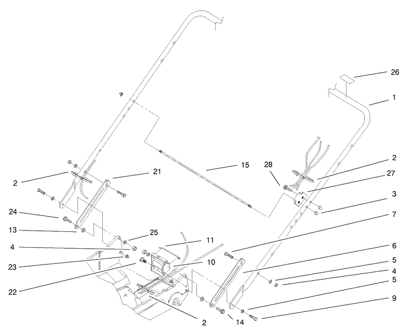 Handle and Handle Latch Assembly