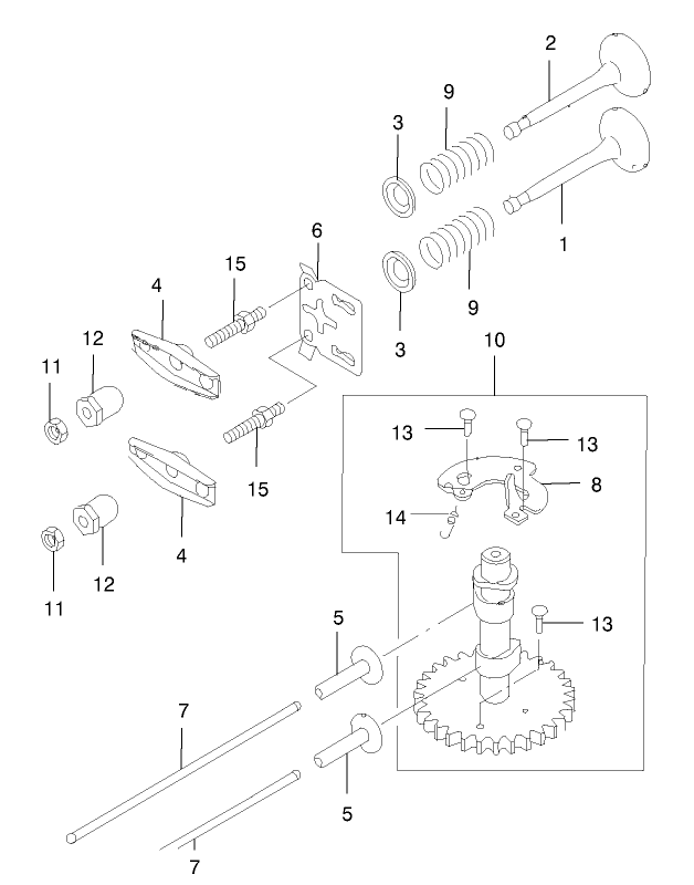 ValvesCamshaft Assembly
