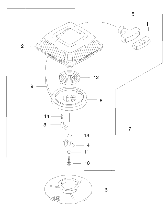 Recoil Starter Assembly