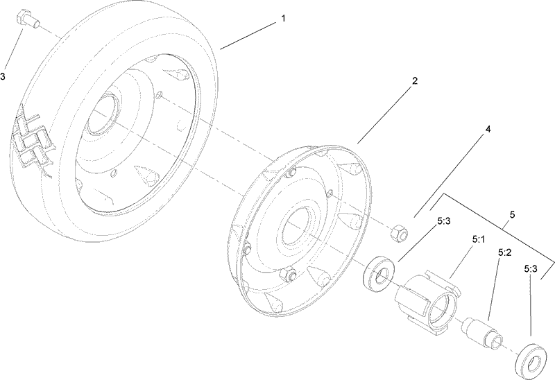 Wheel and Tire Assembly No 53 7720
