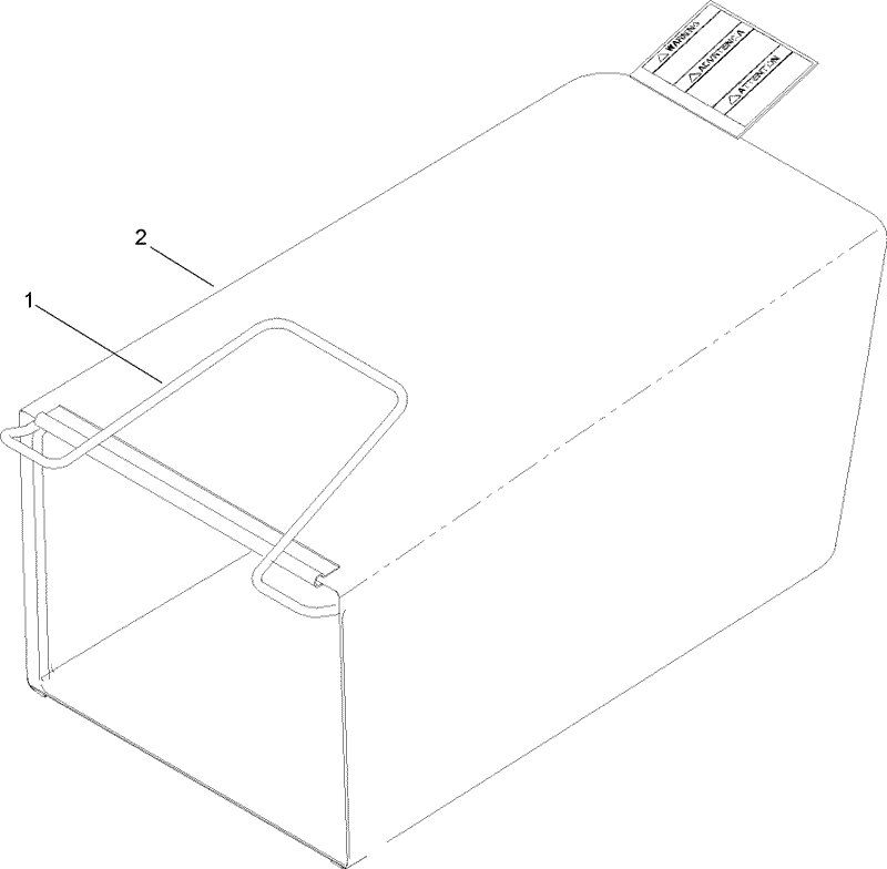 Grass Bag Assembly No 110 2140