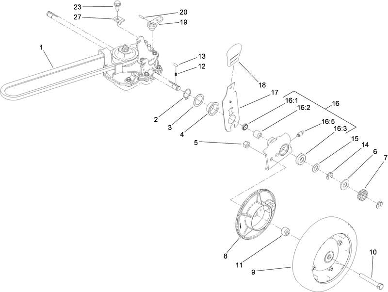 Gearbox and Axle Assembly