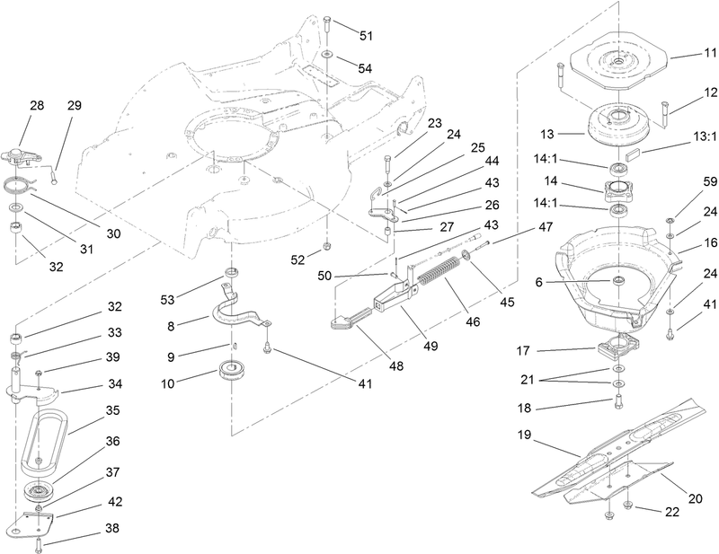 Blade Brake Assembly