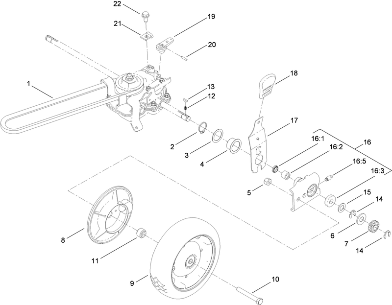 Height of Cut and Rear Wheel Assembly
