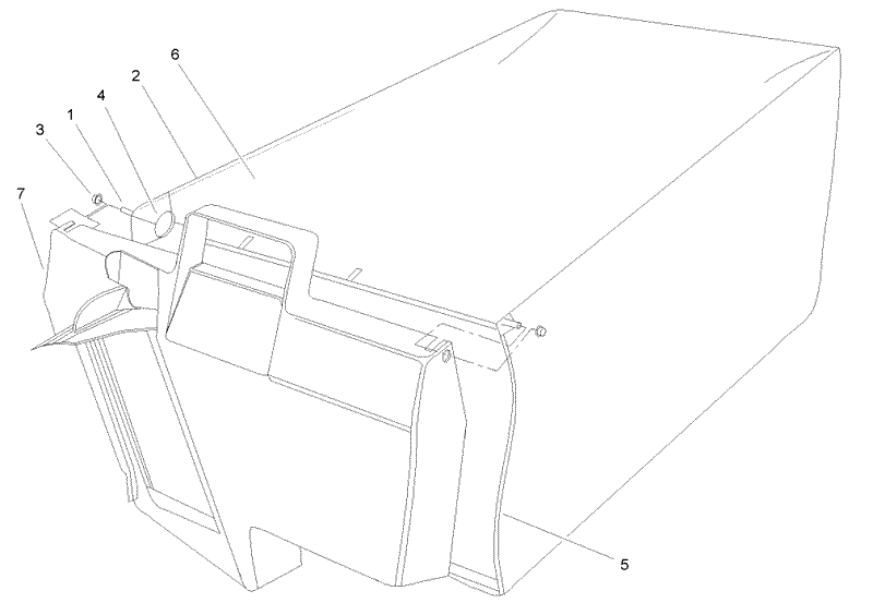 Grass Bag Assembly No 106 0975
