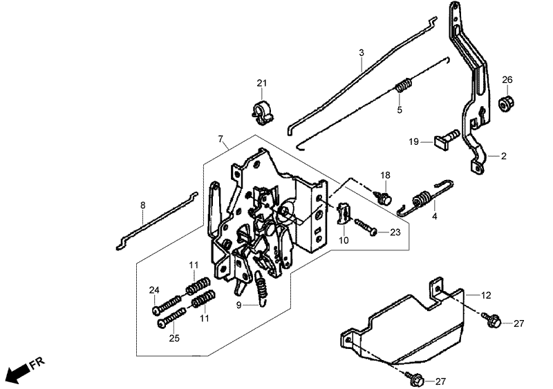 Control Assembly Honda GXV160UH2 A1T