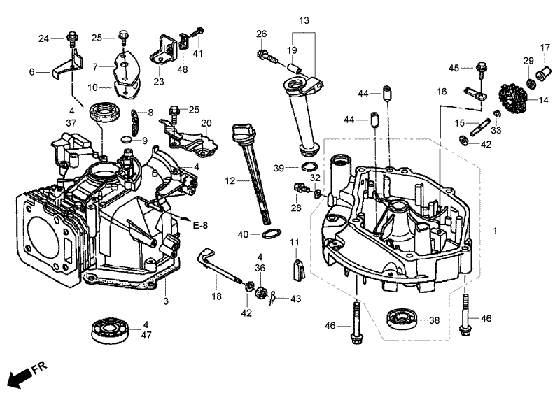 Cylinder Barrel Assembly Honda GXV160UH2 A1T