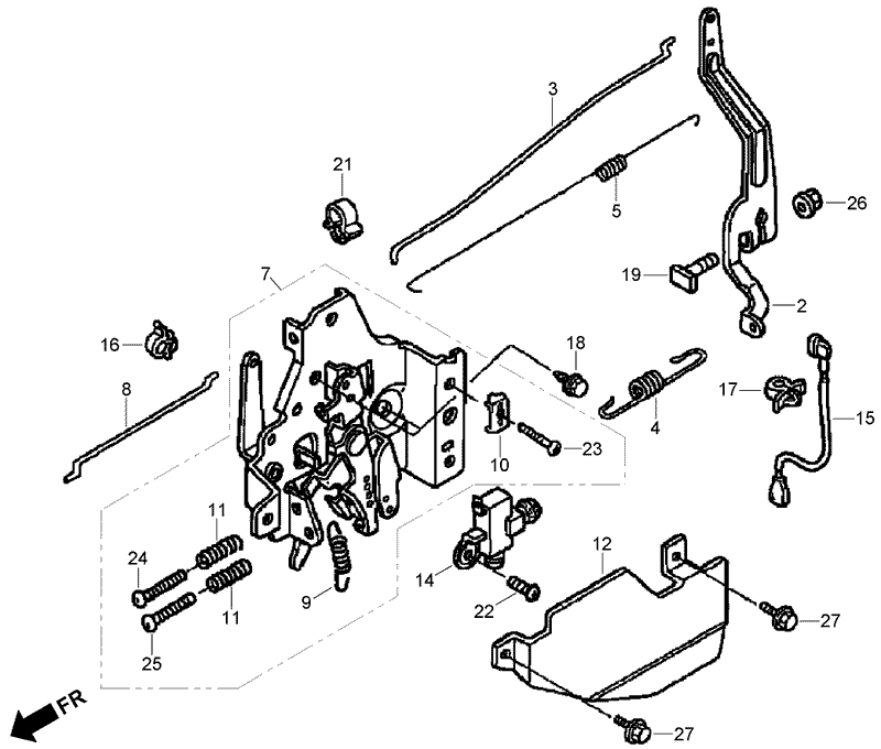 Control Assembly Honda GXV160UH2 T1AH