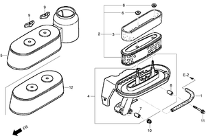 Air Cleaner Assembly Honda GXV160UH2-T1AH