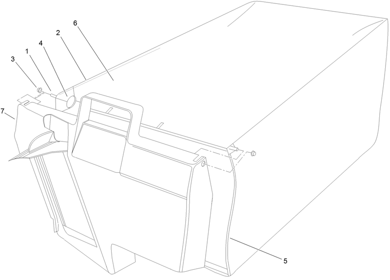 Grass Bag Assembly No 121 1391