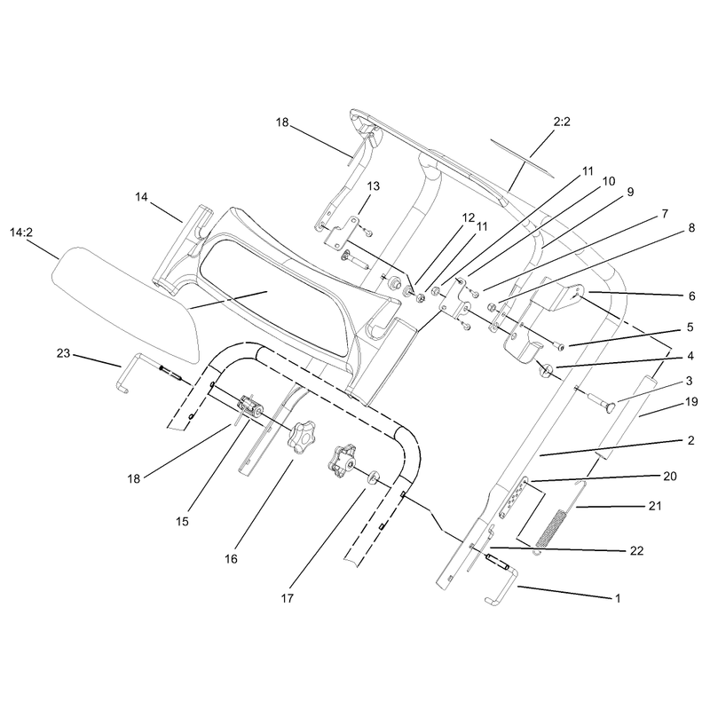 Upper Handle Assembly