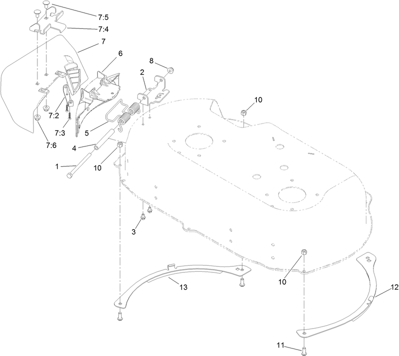 Side Discharge Chute Assembly