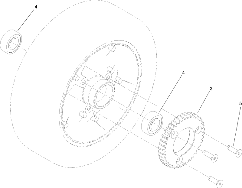 Wheel Assembly No 112 8707