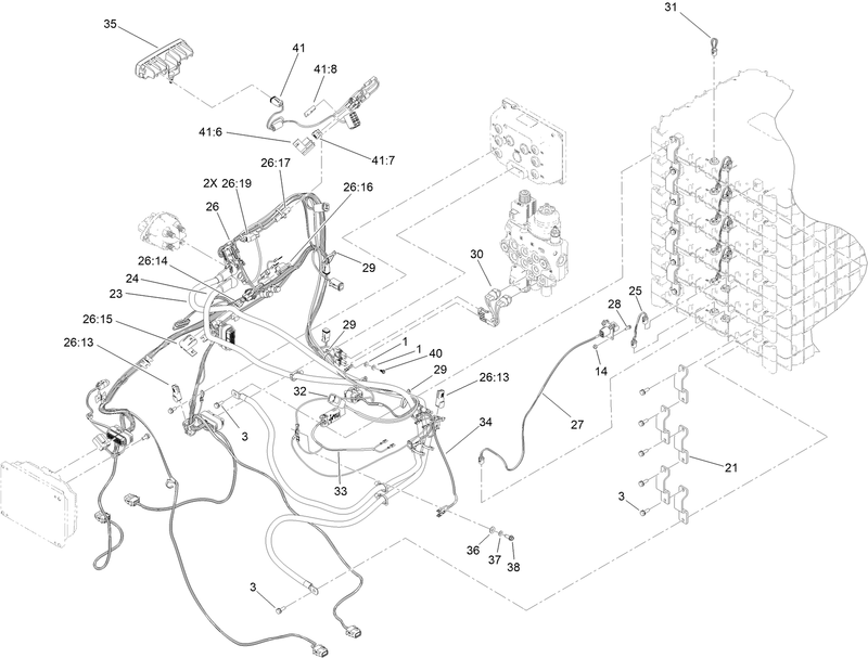 Main Wire Harness Assembly