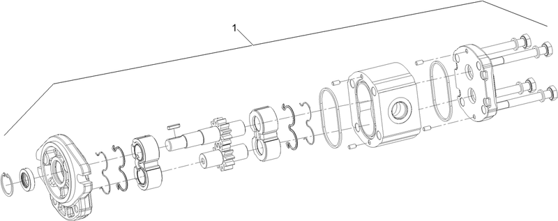 Hydraulic Pump Assembly No 139 7665