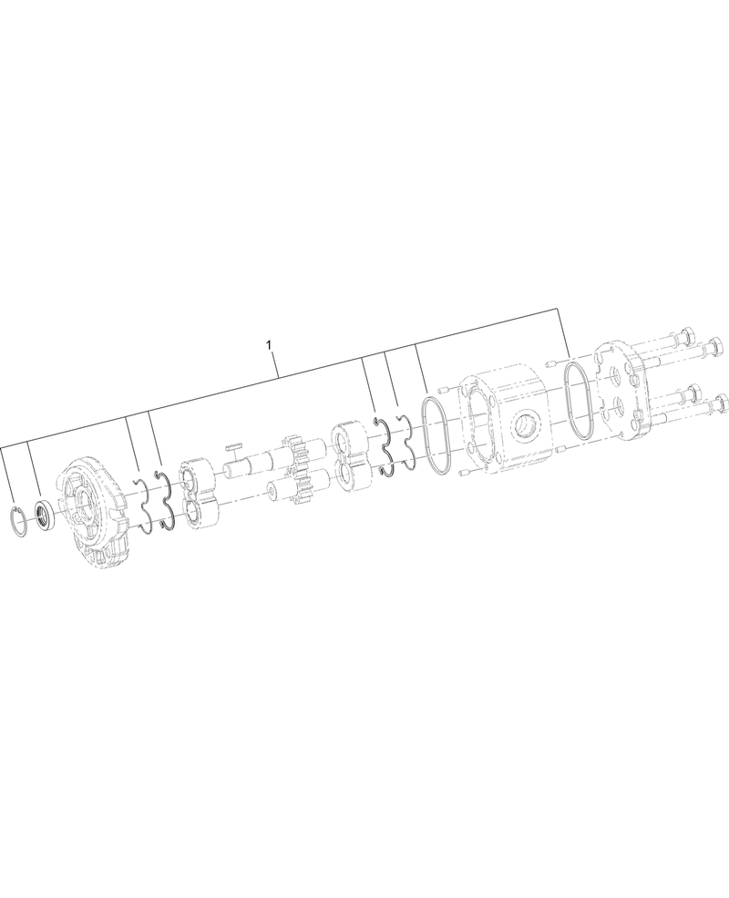 Hydraulic Pump Assembly No 161 7161