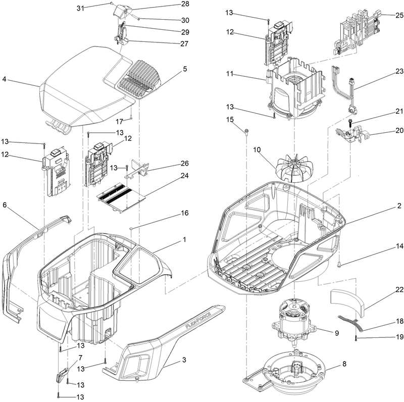 Motor Module Assembly No 147 0486